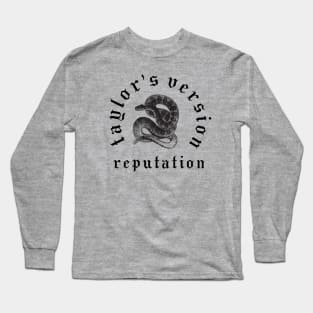 Reputation Taylor's Version Serpent Edition Long Sleeve T-Shirt